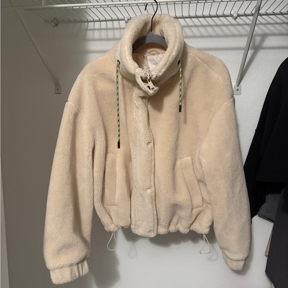 Elodie fun neck, jacket with cinch waist size medium
